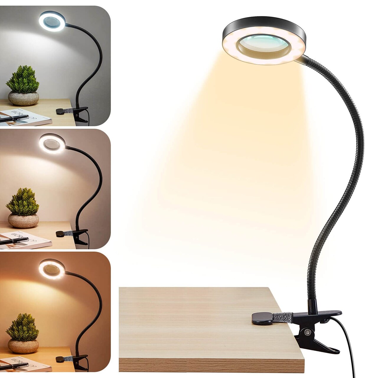 Dimmable 2024 clamp light